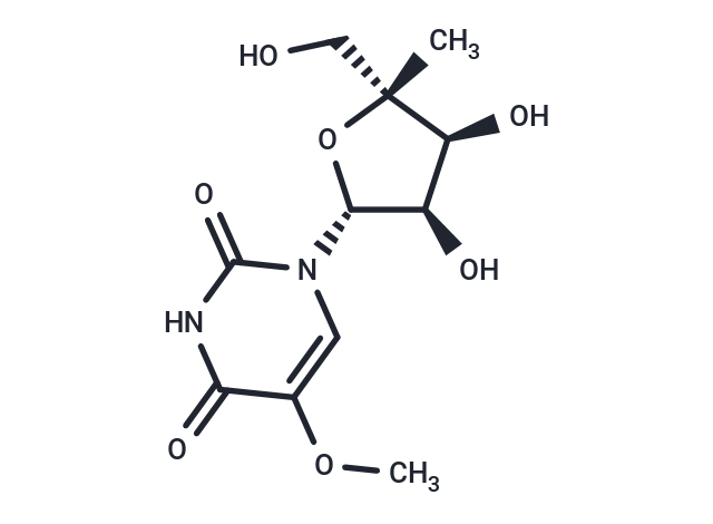 化合物 4’-C-Methyl-5-methoxyuridine,4’-C-Methyl-5-methoxyuridine