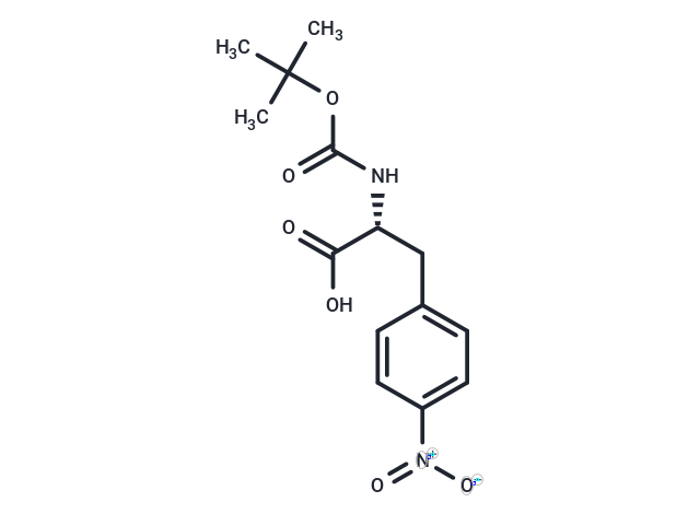 化合物 Boc-D-Phe(4-NO2)-OH,Boc-D-Phe(4-NO2)-OH