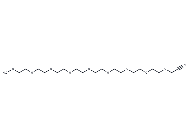 丙炔八甘醇單甲醚,m-PEG8-O-alkyne