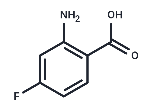 化合物 2-Amino-4-fluorobenzoic acid,2-Amino-4-fluorobenzoic acid