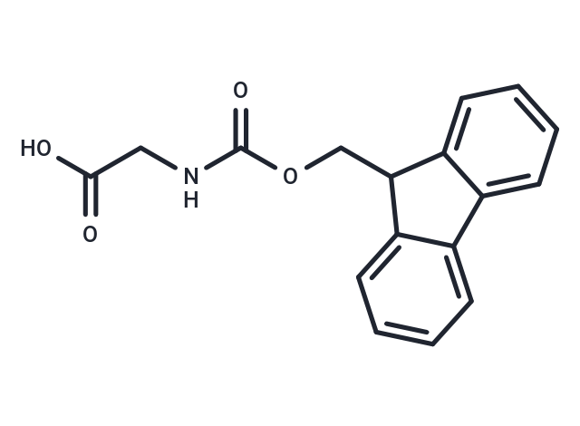 化合物 2-((((9H-Fluoren-9-yl)methoxy)carbonyl)amino)acetic acid,2-((((9H-Fluoren-9-yl)methoxy)carbonyl)amino)acetic acid