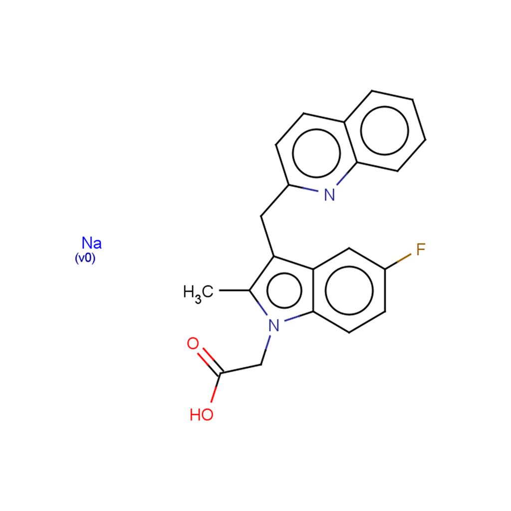 化合物 Timapiprant sodium,Timapiprant sodium