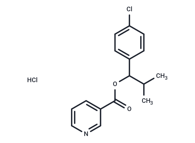 化合物 Nicoclonate HCl,Nicoclonate HCl