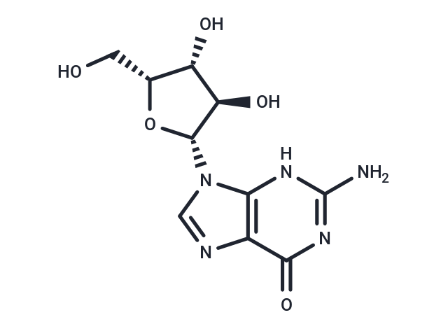 化合物 9-(b-D-Xylofuranosyl)guanine,9-(b-D-Xylofuranosyl)guanine