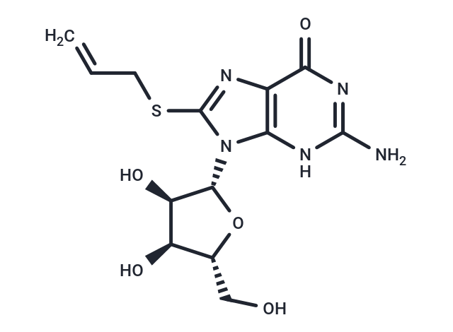 化合物 8-Allylthioguanosine,8-Allylthioguanosine