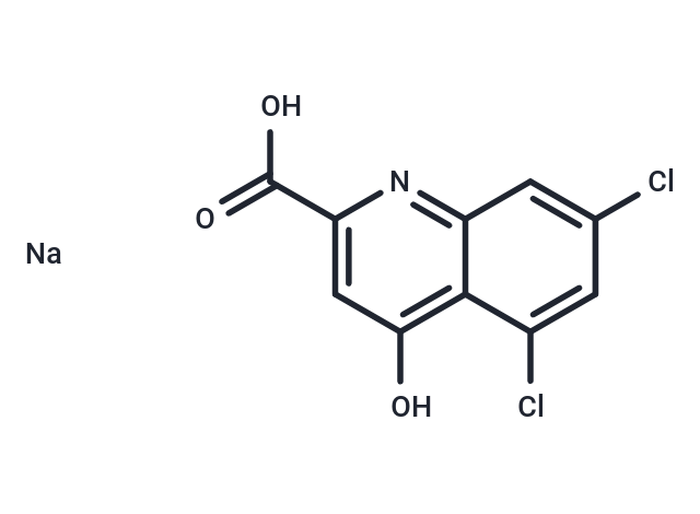 化合物 5,7-Dichlorokynurenic acid sodium salt,5,7-Dichlorokynurenic acid sodium salt