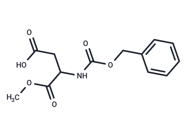 化合物 (S)-3-(((Benzyloxy)carbonyl)amino)-4-methoxy-4-oxobutanoic acid,(S)-3-(((Benzyloxy)carbonyl)amino)-4-methoxy-4-oxobutanoic acid