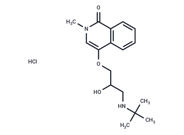 化合物 Tilisolol HCl,Tilisolol HCl