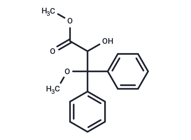 化合物 Methyl 2-hydroxy-3-methoxy-3,3-diphenylpropanoate,Methyl 2-hydroxy-3-methoxy-3,3-diphenylpropanoate