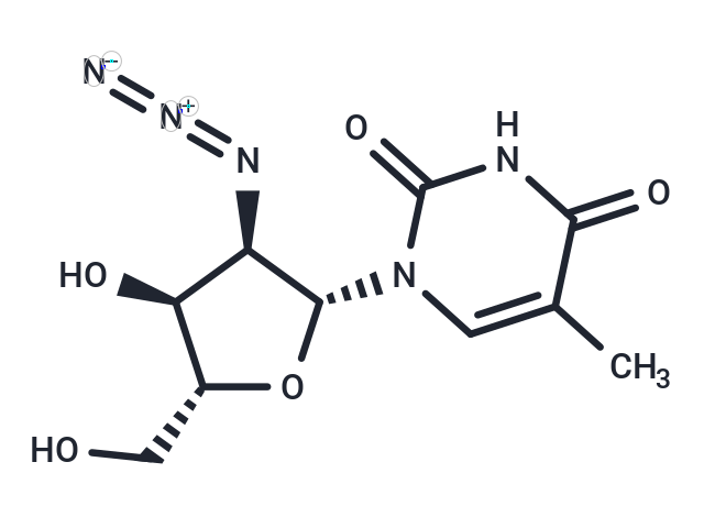 化合物 2’-Azido-2’-deoxy-5-methyluridine,2’-Azido-2’-deoxy-5-methyluridine