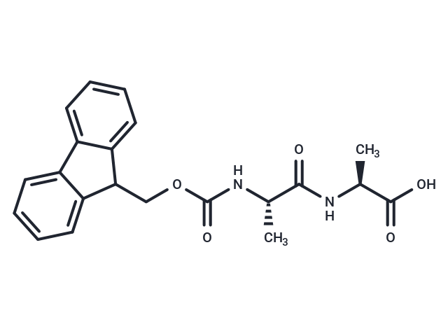 化合物 Fmoc-Ala-Ala-OH,Fmoc-Ala-Ala-OH