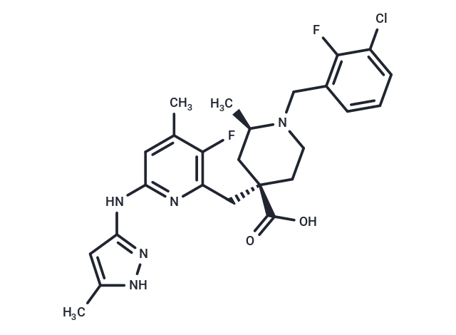 化合物 Aurora A inhibitor 1,Aurora A inhibitor 1