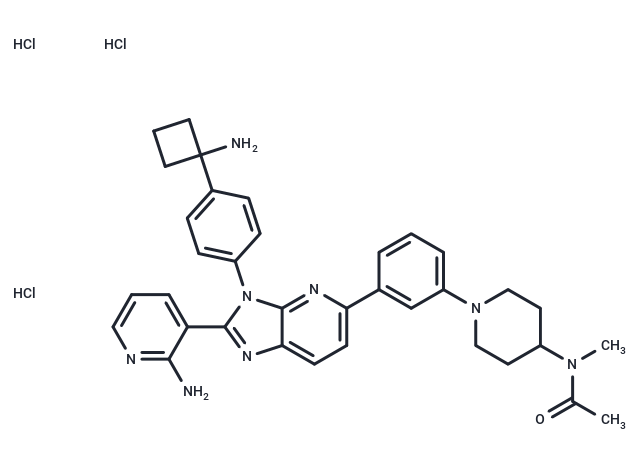 化合物 Vevorisertib trihydrochloride,Vevorisertib trihydrochloride