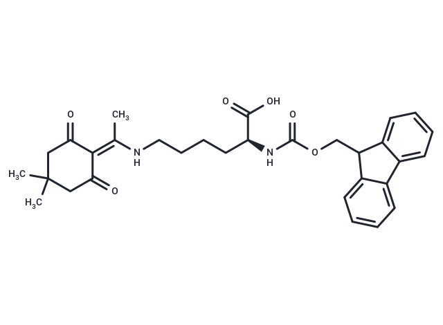 化合物 Fmoc-L-Lys(Dde)-OH,Fmoc-L-Lys(Dde)-OH