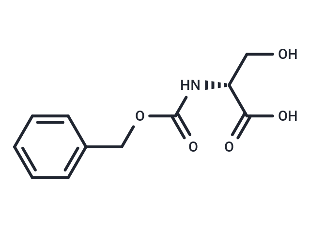 化合物 (R)-2-(((Benzyloxy)carbonyl)amino)-3-hydroxypropanoic acid,(R)-2-(((Benzyloxy)carbonyl)amino)-3-hydroxypropanoic acid