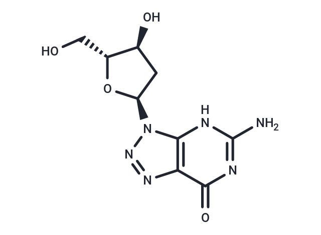 化合物 8-Aza-alpha-D-2’-deoxyguanosine,8-Aza-alpha-D-2’-deoxyguanosine