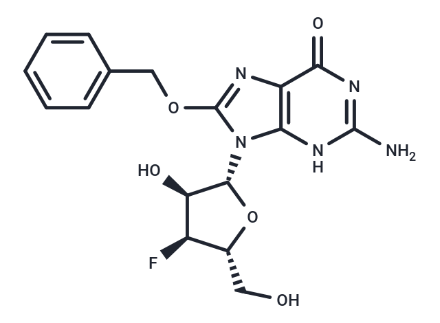 化合物 8-Benzyloxy-3’-deoxy-3’-fluoroguanosine,8-Benzyloxy-3’-deoxy-3’-fluoroguanosine