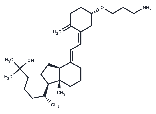 化合物 3-O-(2-Aminoethyl)-25-hydroxyvitamin D3,3-O-(2-Aminoethyl)-25-hydroxyvitamin D3