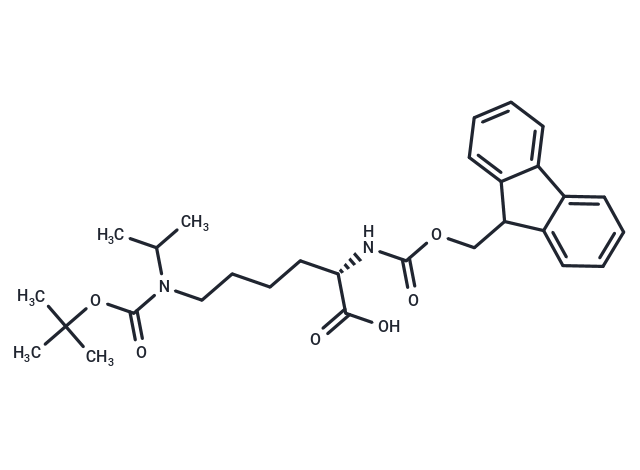 化合物 N-Fmoc-N'-Boc-N'-isopropyl-L-lysine,N-Fmoc-N'-Boc-N'-isopropyl-L-lysine