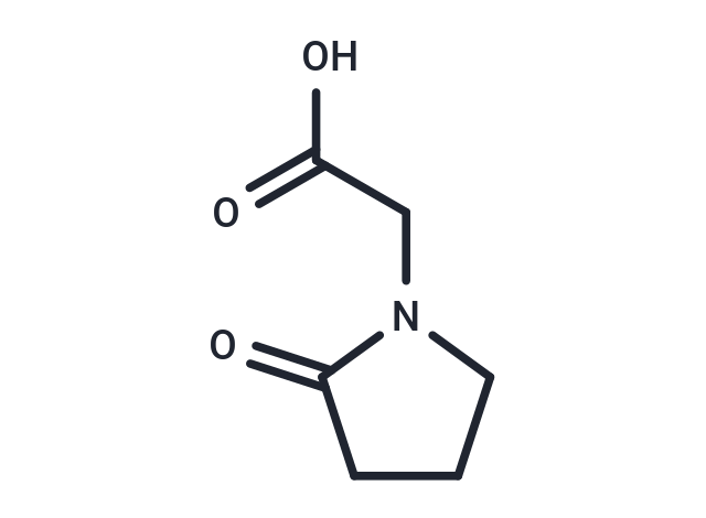 化合物 2-Oxo-1-pyrrolidineacetic acid,2-Oxo-1-pyrrolidineacetic acid