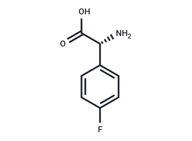 化合物 (R)-2-Amino-2-(4-fluorophenyl)acetic acid,(R)-2-Amino-2-(4-fluorophenyl)acetic acid