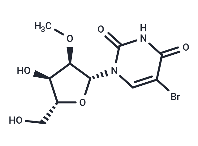 化合物 5-Bromo-2’-O-methyluridine,5-Bromo-2’-O-methyluridine