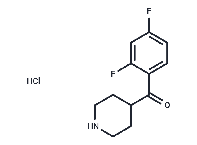 化合物 4-(2,4-Difluorobenzoyl)piperidine hydrochloride,4-(2,4-Difluorobenzoyl)piperidine hydrochloride