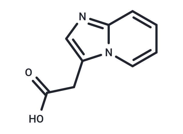 化合物 2-(Imidazo[1,2-a]pyridin-3-yl)acetic acid,2-(Imidazo[1,2-a]pyridin-3-yl)acetic acid