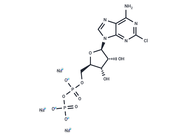 化合物 2-Chloroadenosine-5'-O-diphosphate sodium,2-Chloroadenosine-5'-O-diphosphate sodium