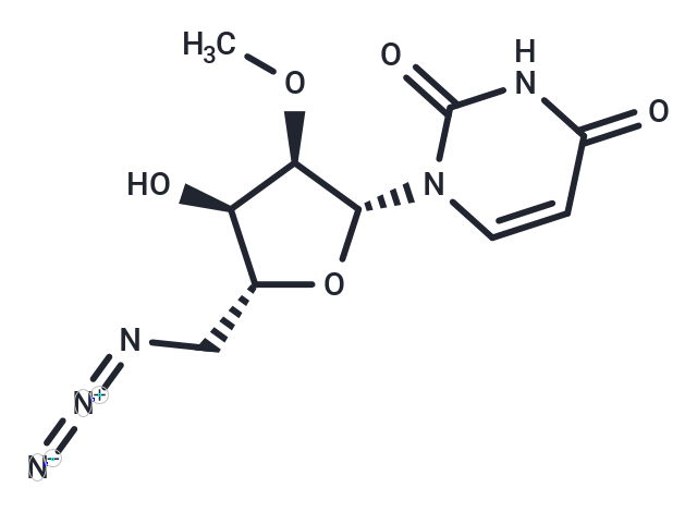 化合物 5’-Azido-5’-deoxy-2’-O-methyluridine,5’-Azido-5’-deoxy-2’-O-methyluridine