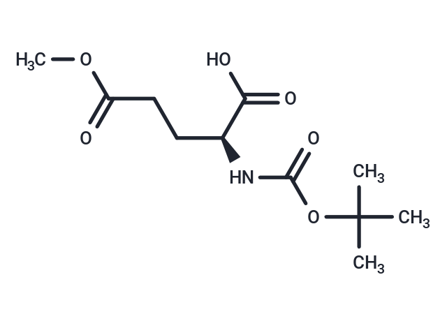 化合物 (S)-2-((tert-Butoxycarbonyl)amino)-5-methoxy-5-oxopentanoic acid,(S)-2-((tert-Butoxycarbonyl)amino)-5-methoxy-5-oxopentanoic acid