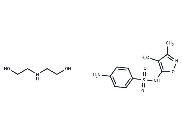 化合物 Sulfisoxazole diethanolamine,Sulfisoxazole diethanolamine