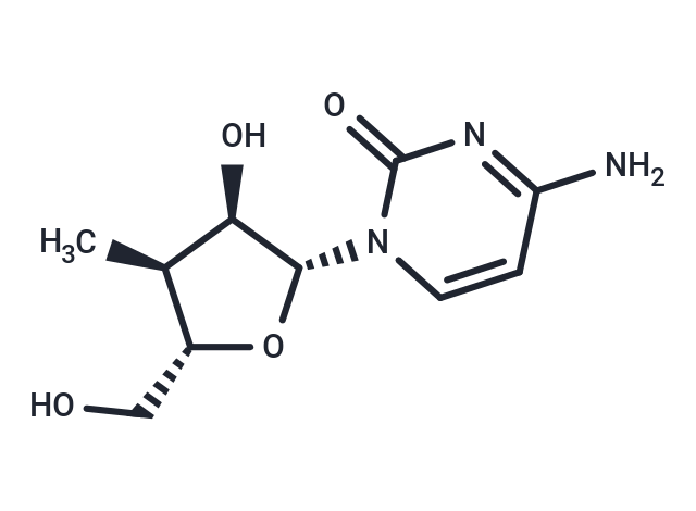 化合物 3’-Deoxy-3’-alpha-C-methylcytidine,3’-Deoxy-3’-alpha-C-methylcytidine