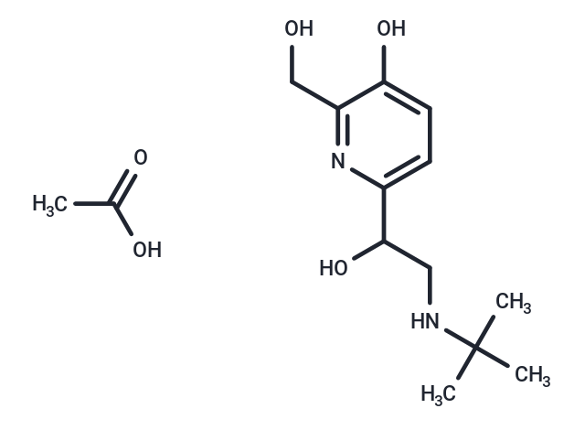 化合物 Pirbuterol Acetate,Pirbuterol Acetate