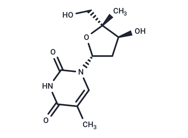 化合物 4’-Methylthymidine,4’-Methylthymidine