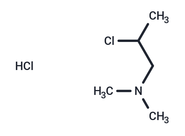 化合物 2-Chloro-N,N-dimethylpropan-1-amine hydrochloride,2-Chloro-N,N-dimethylpropan-1-amine hydrochloride