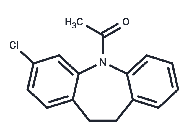 化合物 5-Acetyl-3-chloro-10,11-dihydro-5H-dibenz[b,f]azepine,5-Acetyl-3-chloro-10,11-dihydro-5H-dibenz[b,f]azepine