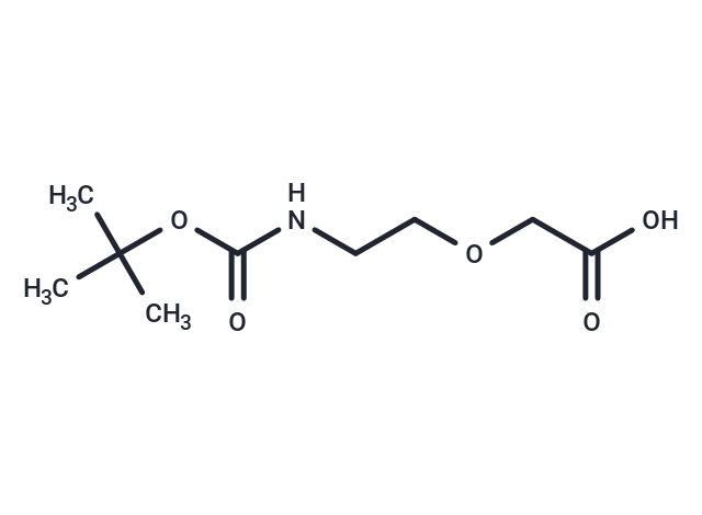 化合物 Boc-NH-PEG1-CH2COOH,Boc-NH-PEG1-CH2COOH