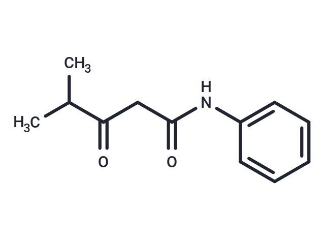 化合物 4-Methyl-3-oxo-N-phenylpentanamide,4-Methyl-3-oxo-N-phenylpentanamide