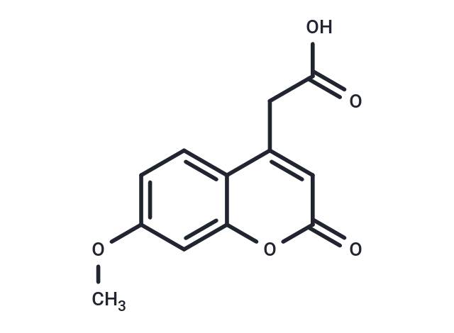 化合物 2-(7-Methoxy-2-oxo-2H-chromen-4-yl)acetic acid,2-(7-Methoxy-2-oxo-2H-chromen-4-yl)acetic acid