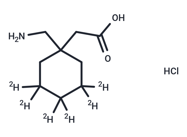 加巴噴丁-d6 鹽酸鹽,Gabapentin-d6 Hydrochloride