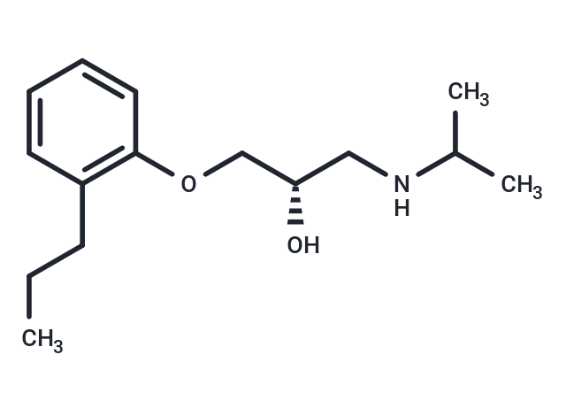 化合物 Dihydroalprenolol, (S)-,Dihydroalprenolol, (S)-