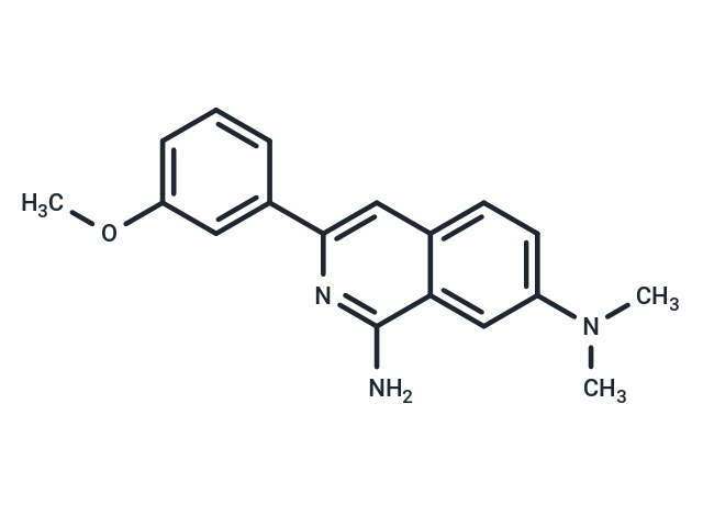 化合物 3-arylisoquinolinamine derivative,3-arylisoquinolinamine derivative