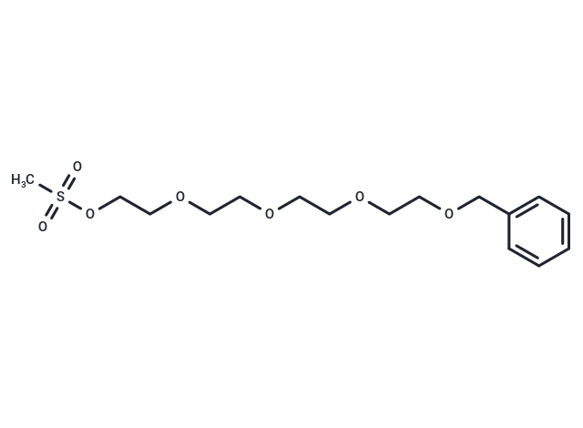 化合物 Benzyl-PEG4-MS,Benzyl-PEG4-MS