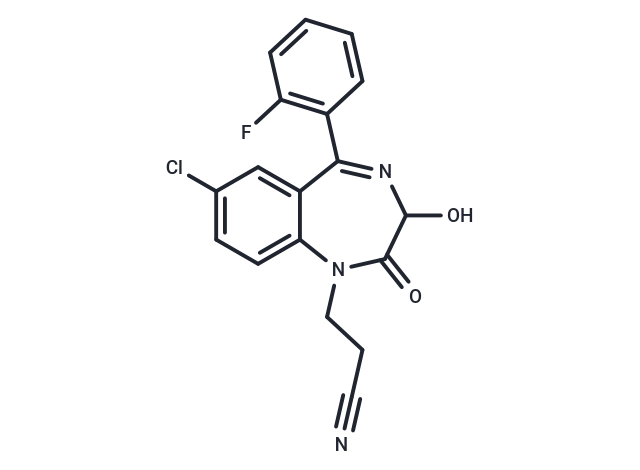 化合物 Cinolazepam,Cinolazepam