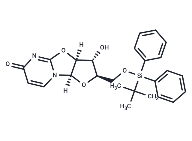 化合物 5’-O-TBDPS-2,2’-anhydrouridine,5’-O-TBDPS-2,2’-anhydrouridine