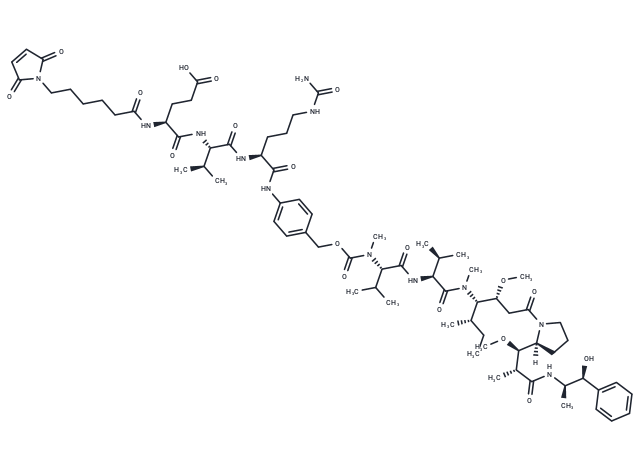 化合物 MC-EVCit-PAB-MMAE,MC-EVCit-PAB-MMAE