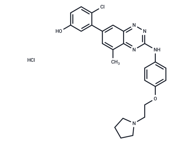 化合物 TG 100572 Hydrochloride,TG 100572 Hydrochloride