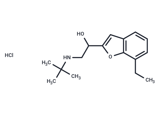 化合物 Bufuralol (hydrochloride),Bufuralol (hydrochloride)