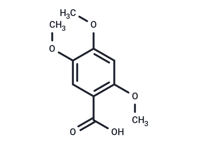 化合物 2,4,5-Trimethoxybenzoic acid,2,4,5-Trimethoxybenzoic acid